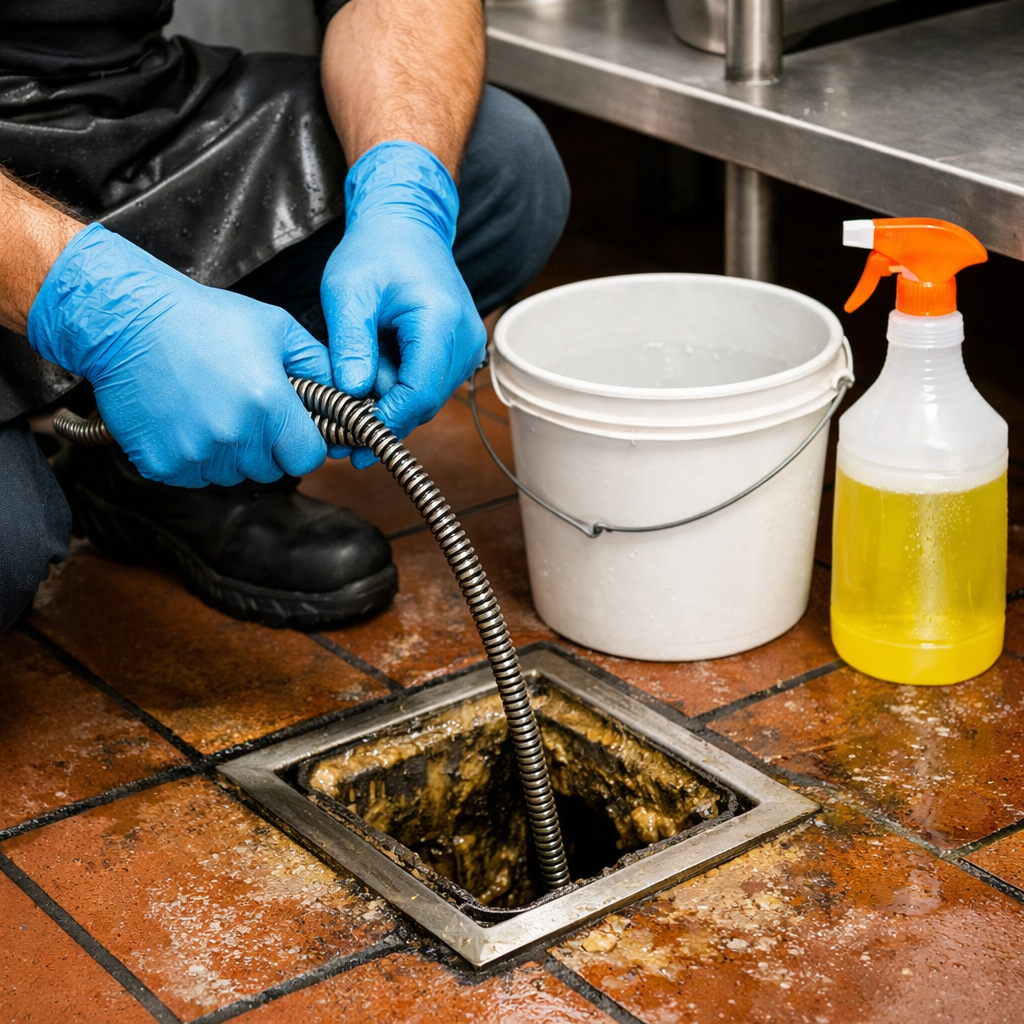 Commercial Kitchen Drain Cleaning: Grease-Busting Solutions Facilities Trust