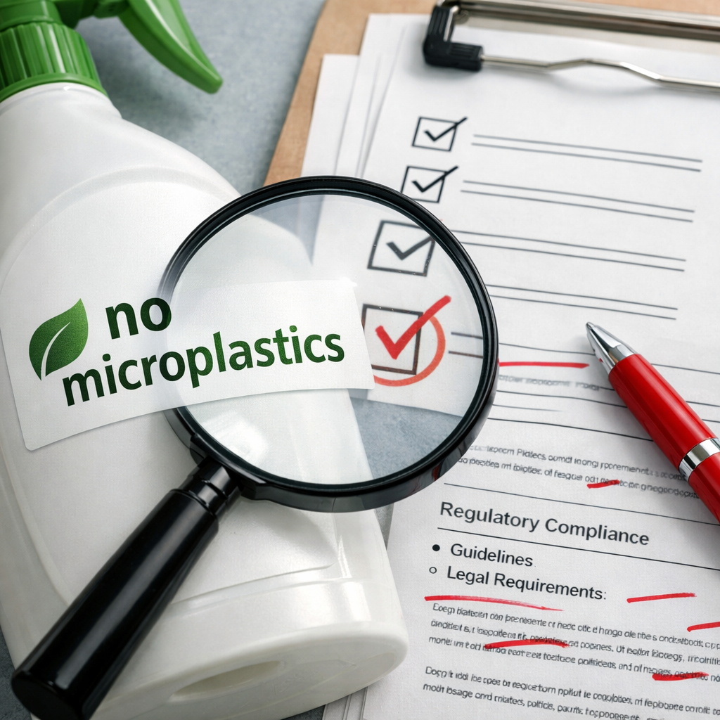 How to source compliant microplastic claims labels without legal risk