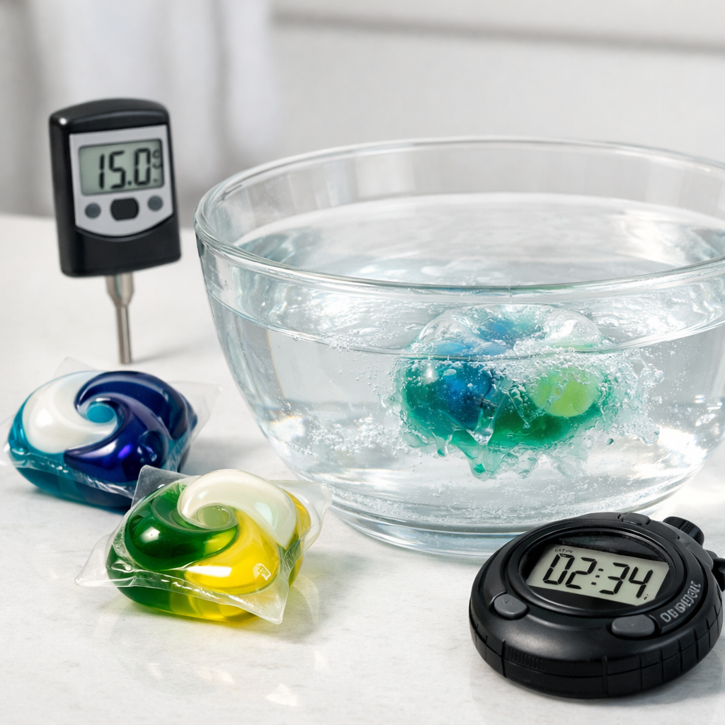 Laundry Pods Comparison: Film Integrity Versus Dissolution Speed in Cold Water