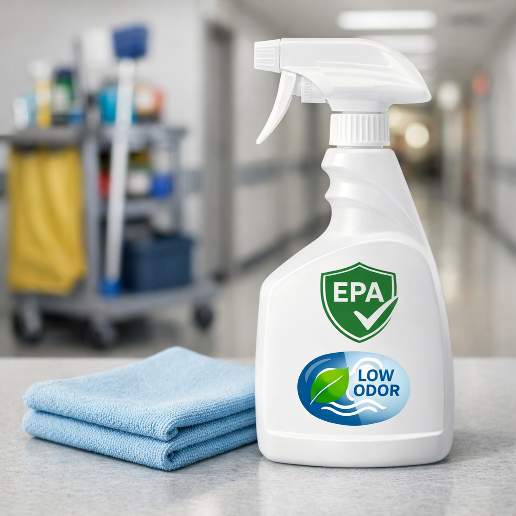 Low-Odor, EPA-Registered Cleaners for Home and Commercial Facilities