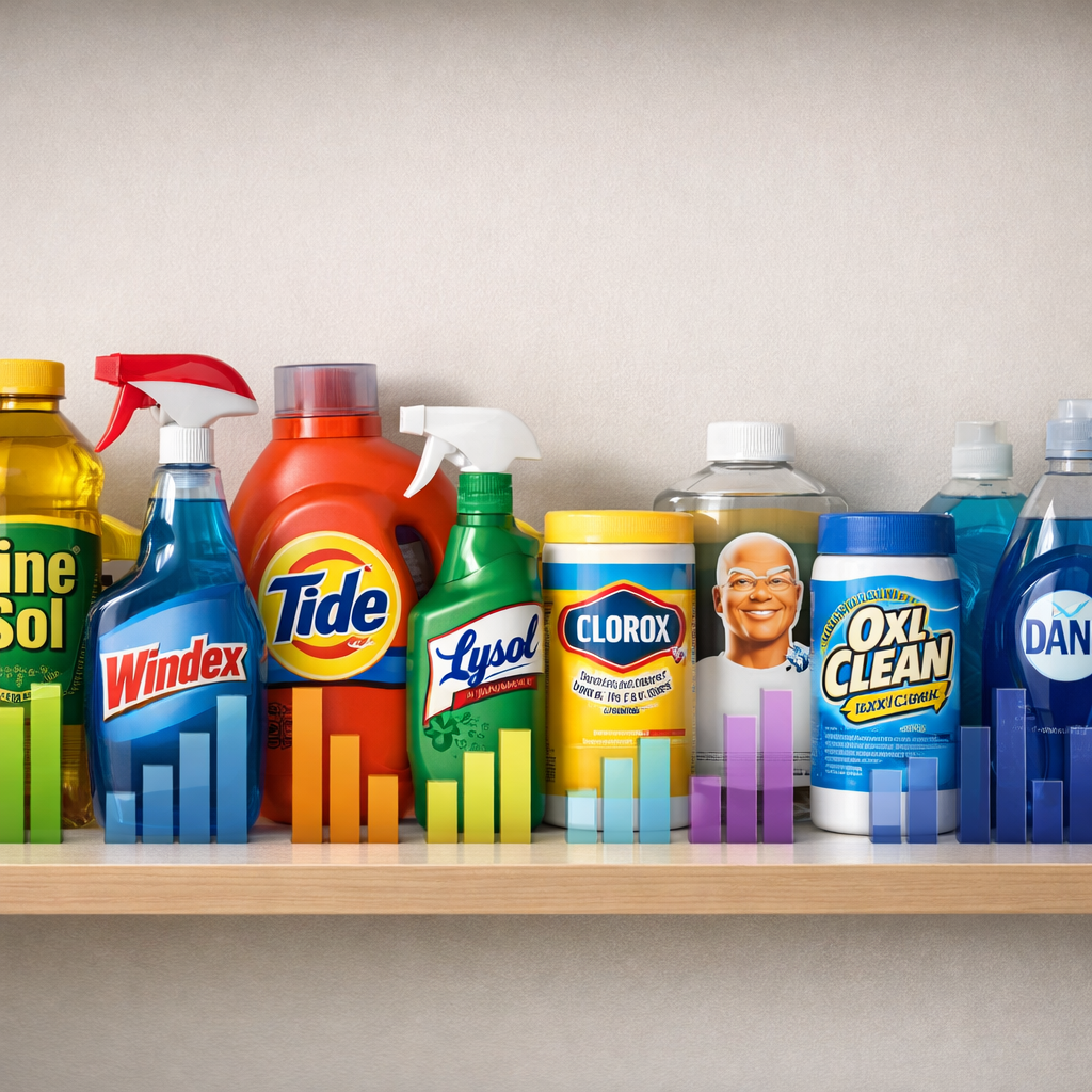 Top 10 Most Popular Cleaning Product Companies, Backed by Sales Data
