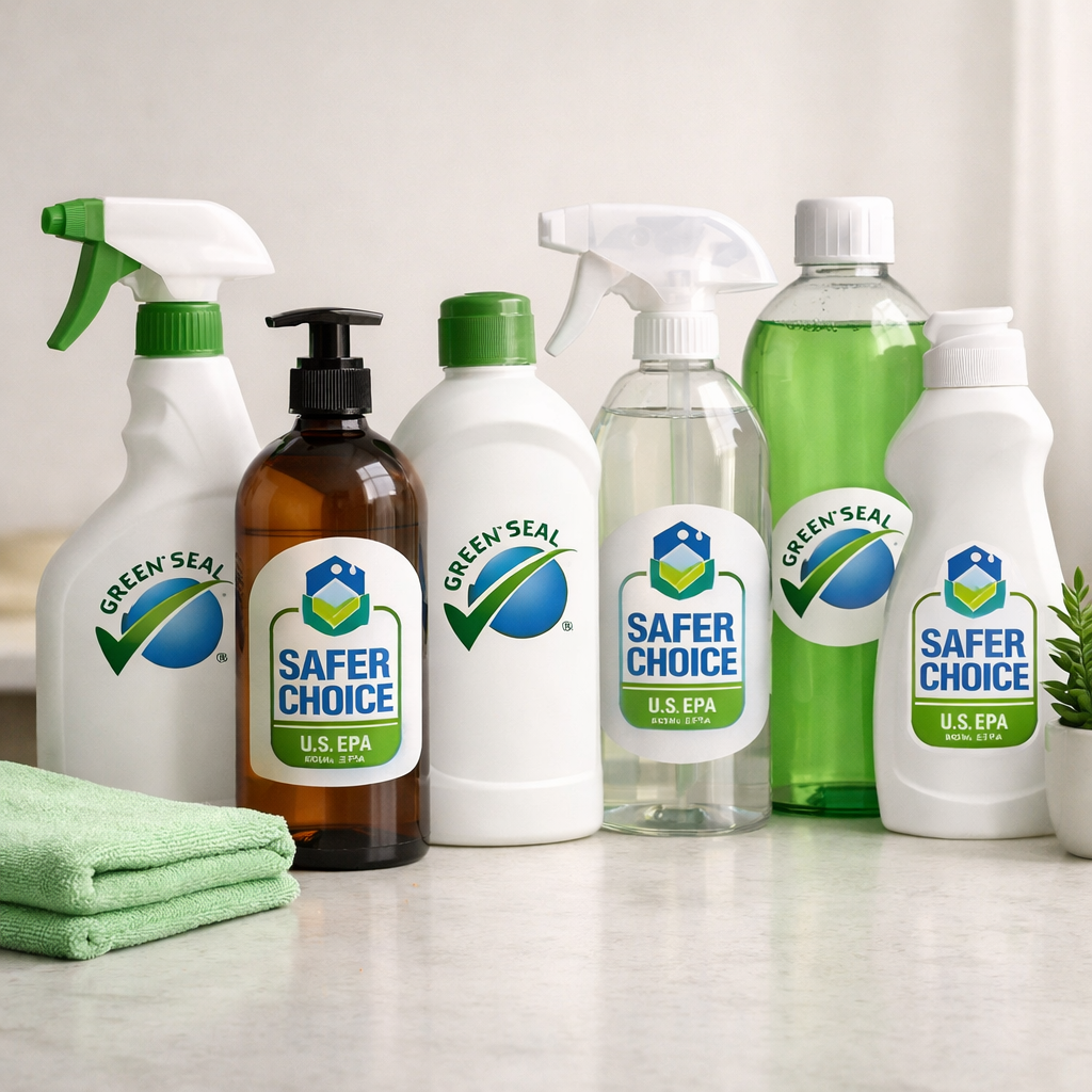 Top Eco-Certified Cleaning Brands Verified by Green Seal, Safer Choice
