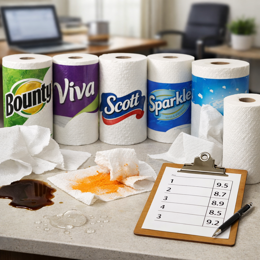 Top-Rated Paper Towels for Homes and Offices, Ranked by Tests